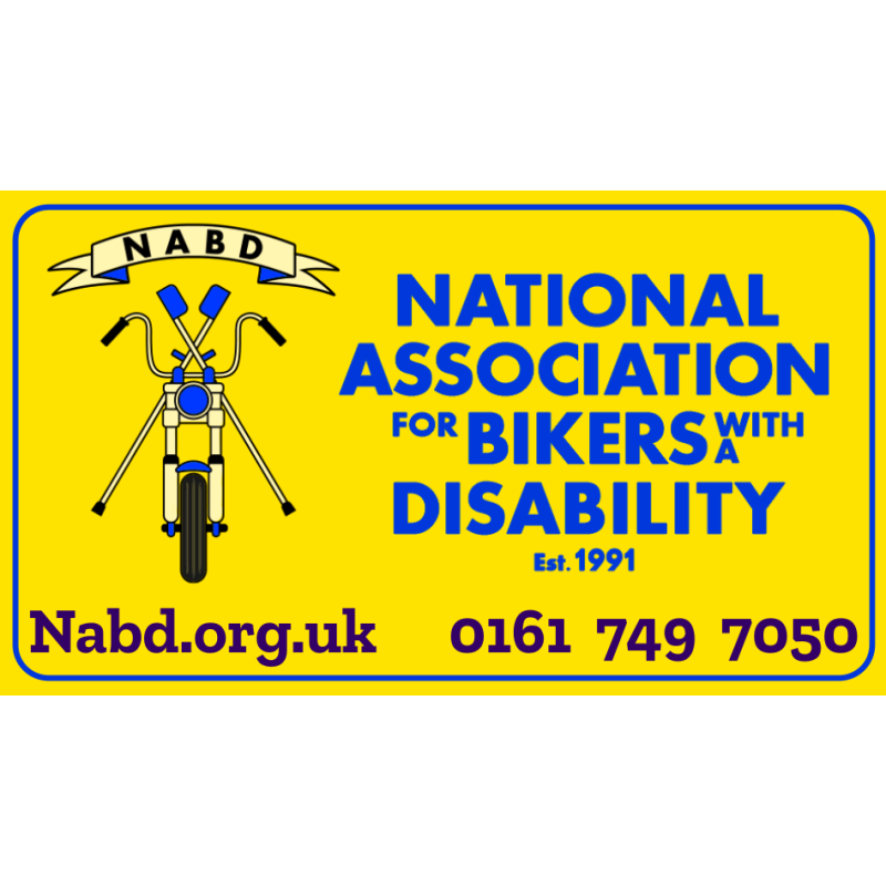 Rectangular NABD Logo with Info Vinyl Sticker