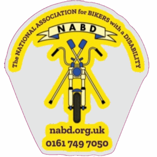 Shaped NABD Logo Window Sticker