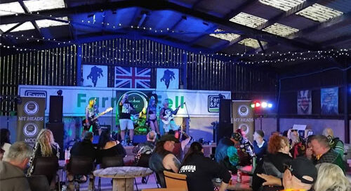 NABD rally live band May 2023 rally tent