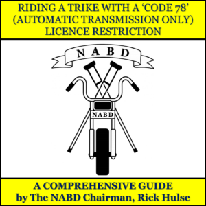 Code 78 licence trikes guide illustration