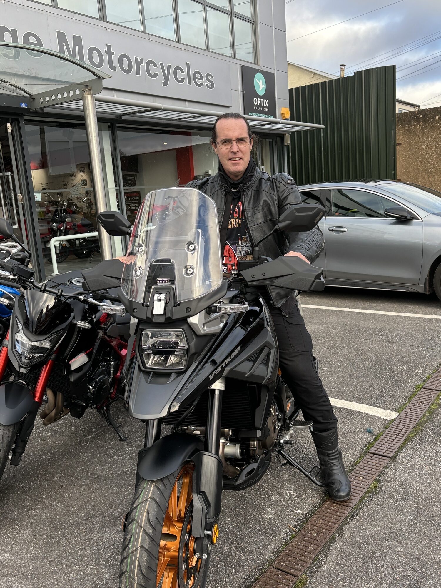 Andy has enjoyed sone very nice bikes since passing his test