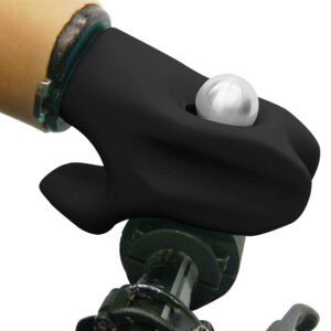 Terminal device for a prosthetic arm to attach to a motorcycle handlebar.