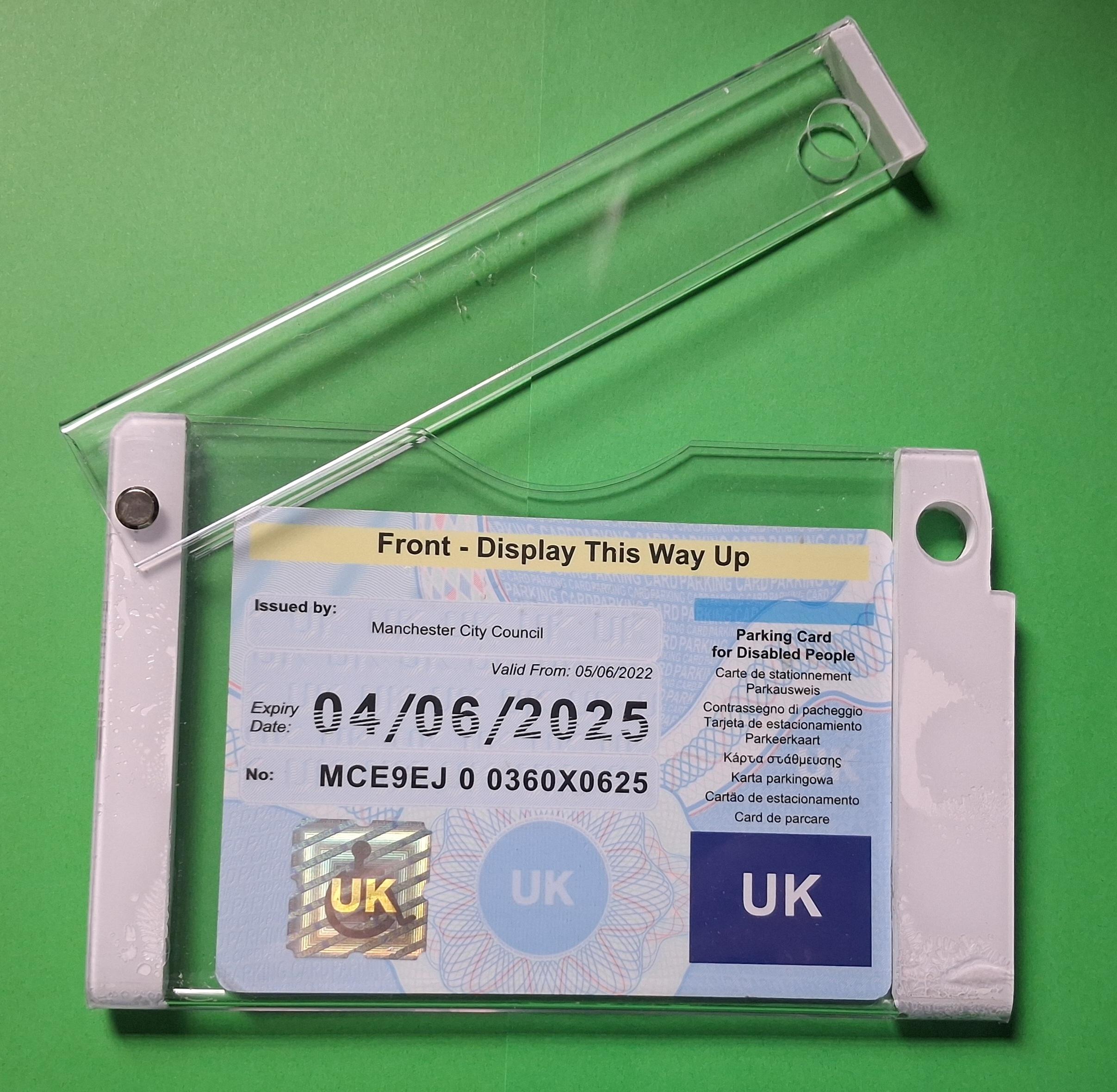 NABD Blue Badge Holder - Image 3