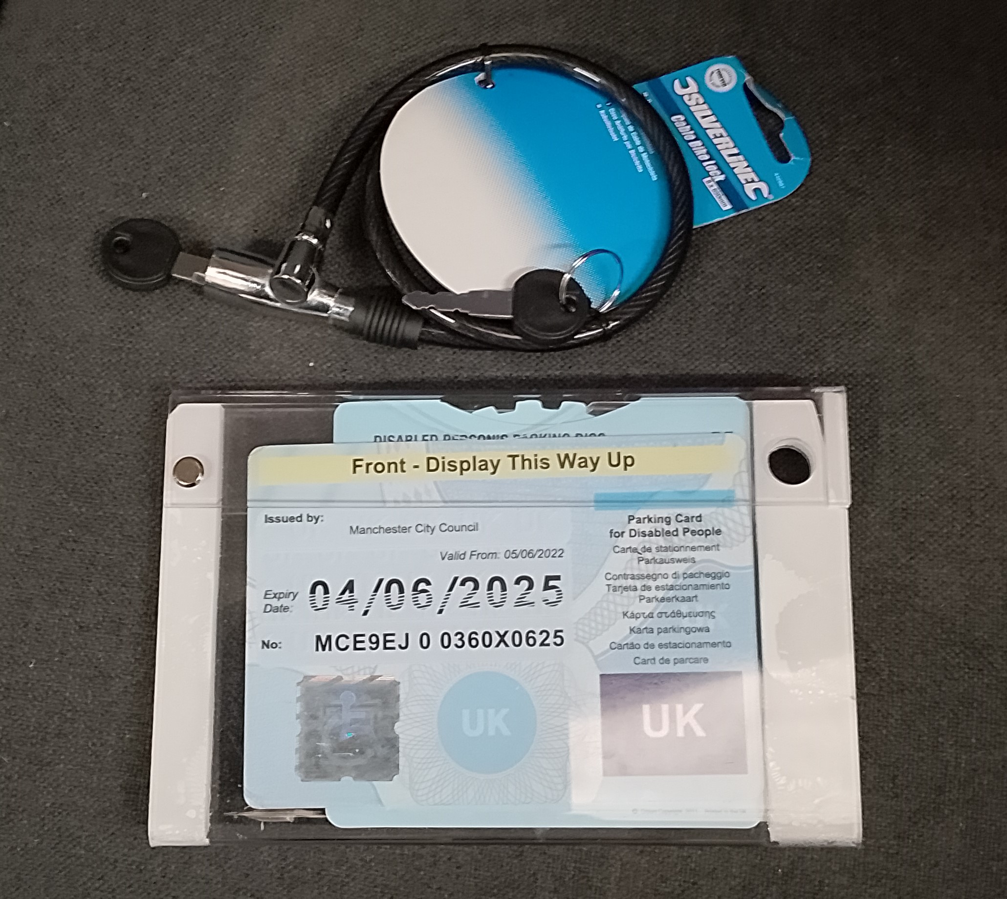 NABD Blue Badge Holder - Image 4