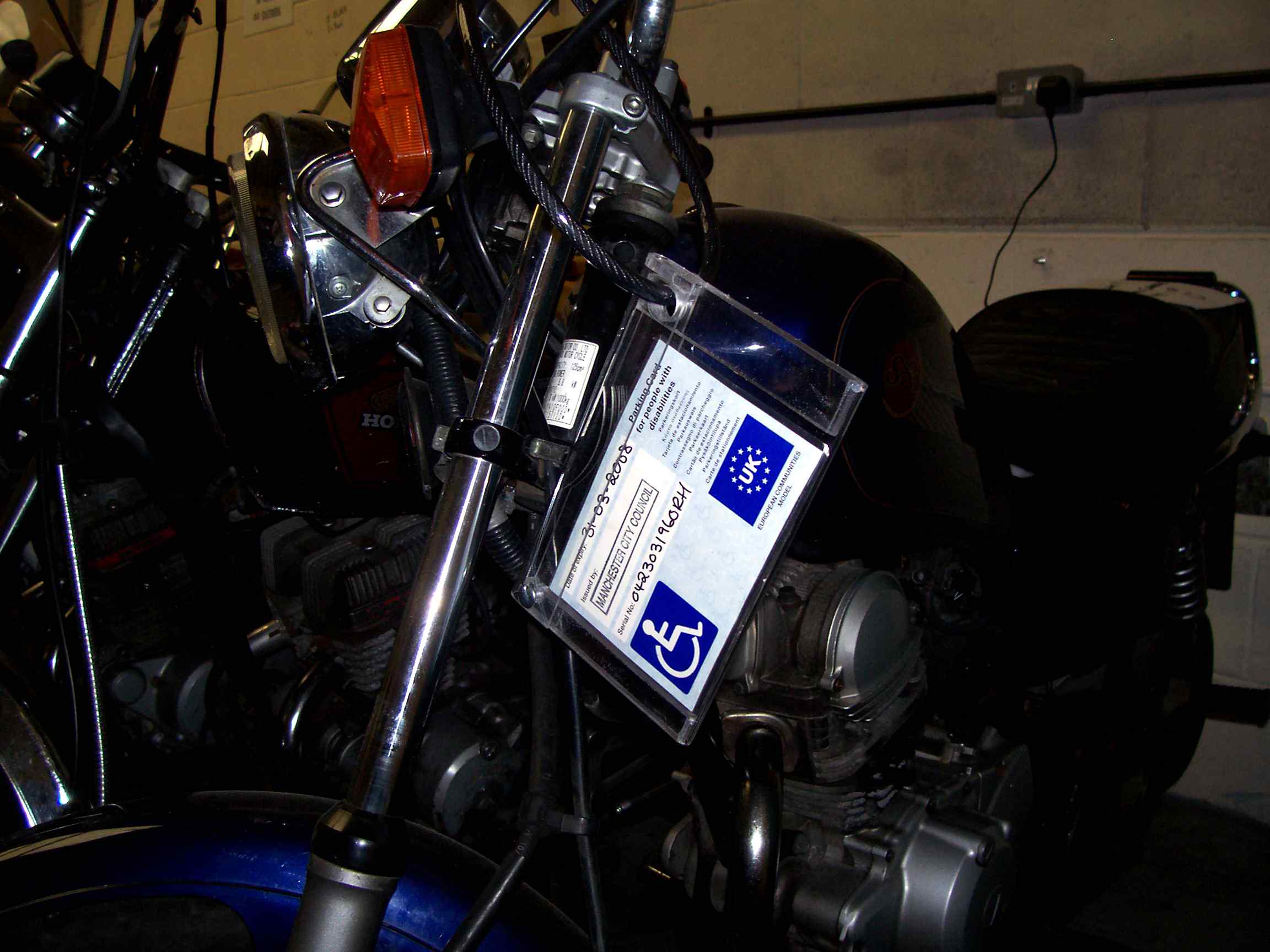 NABD Blue Badge Holder - Image 8