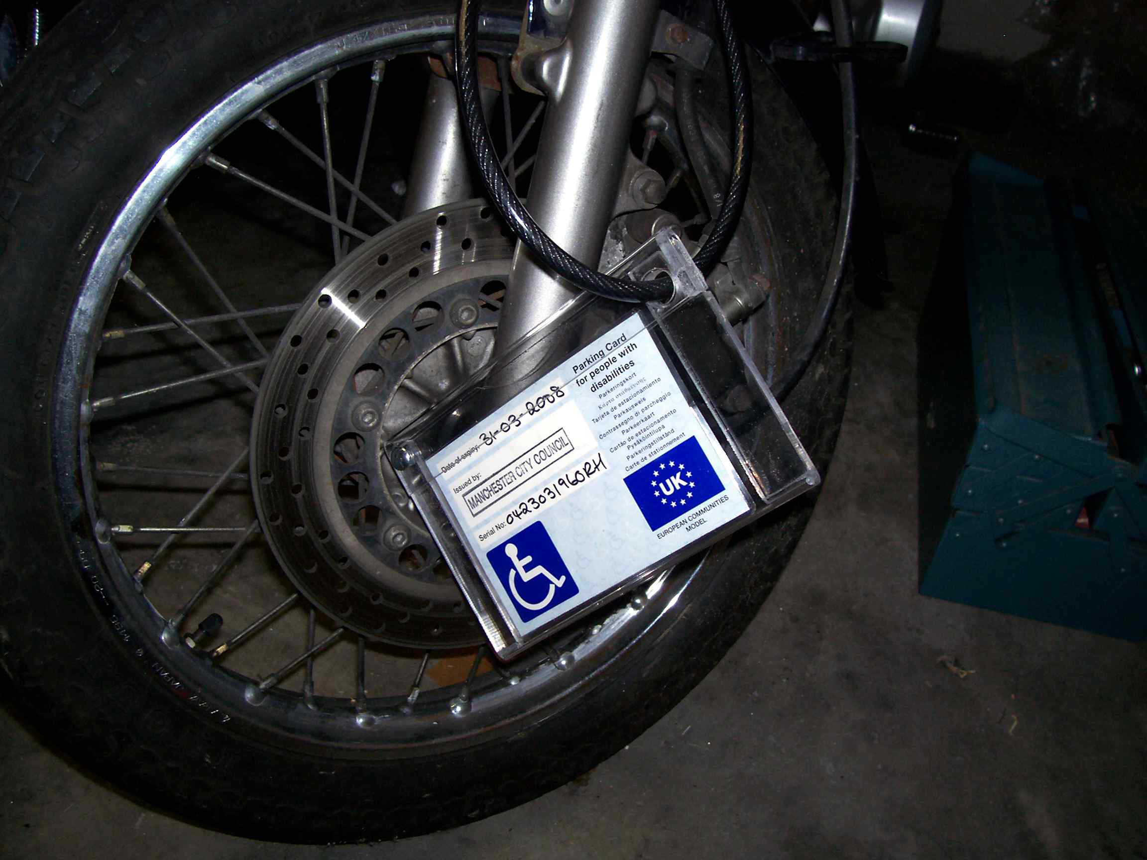 NABD Blue Badge Holder - Image 9